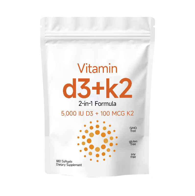 Vitamin D3 & K2 (180 Softgels)