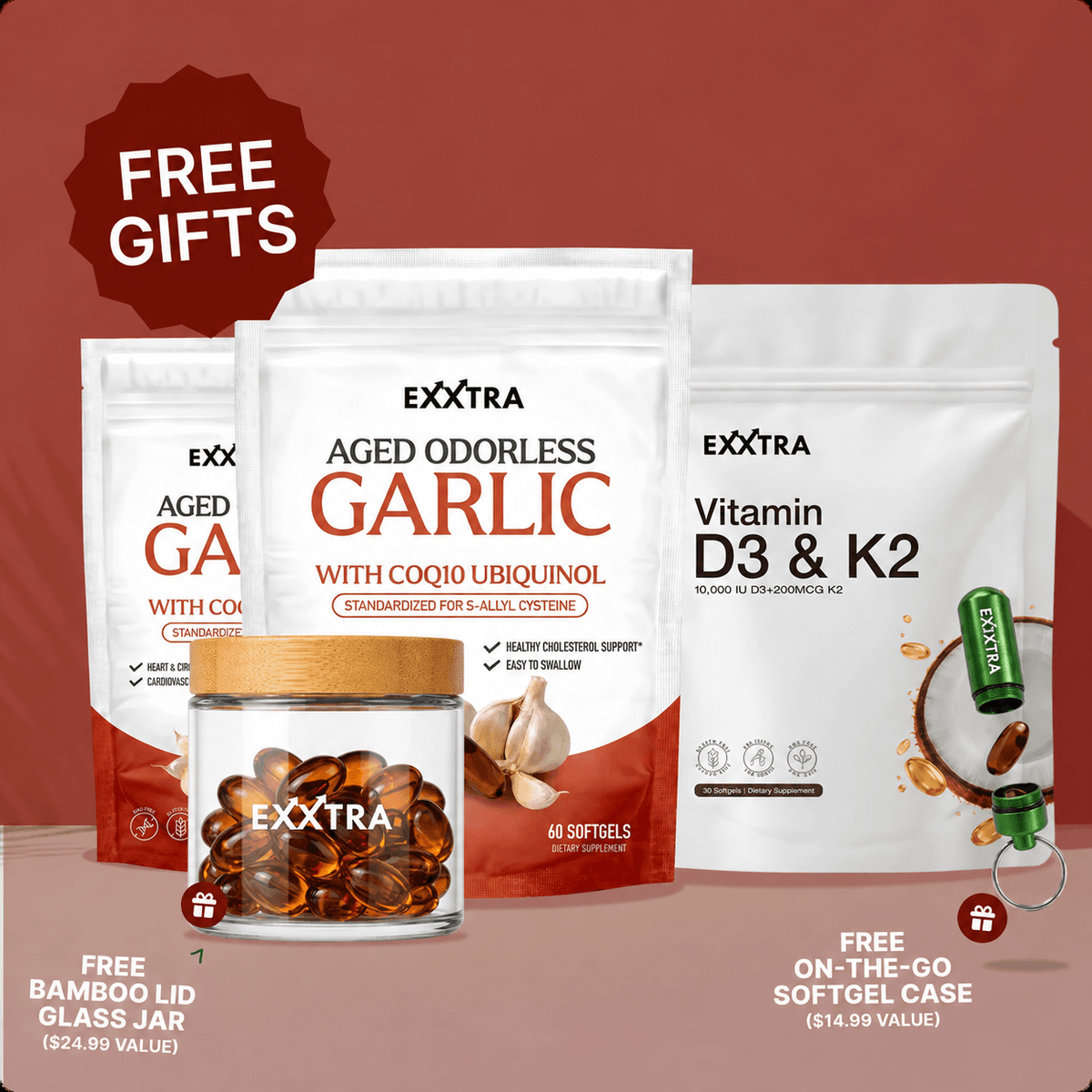 Exxtra Aged Odorless Garlic
