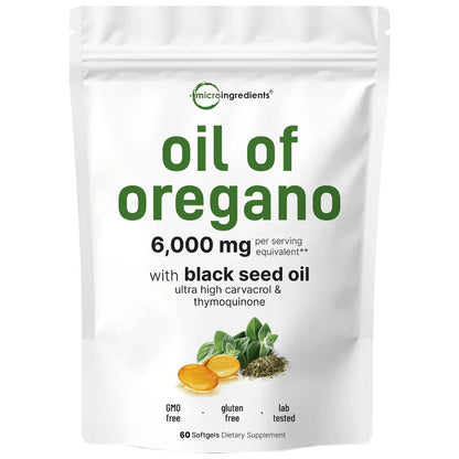Oregano Oil with Black Seed Oil,