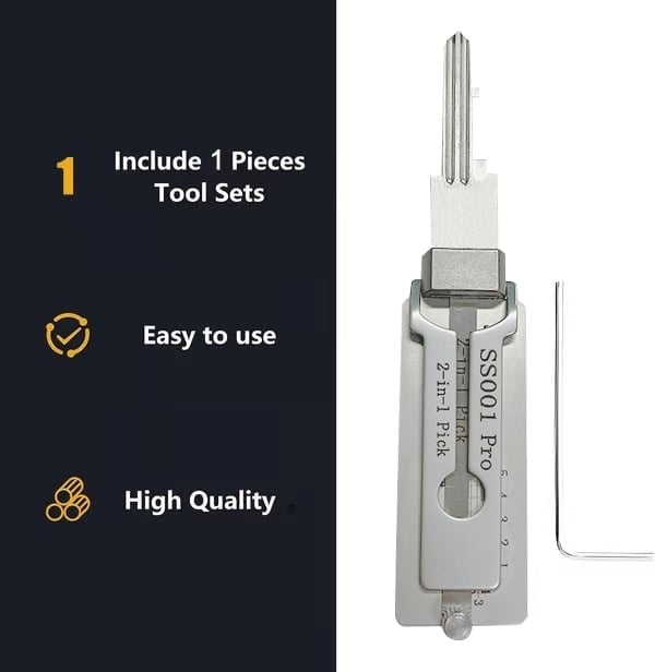 Lockify®™ Stainless Steel Master Tool Kit (Emergency Only)