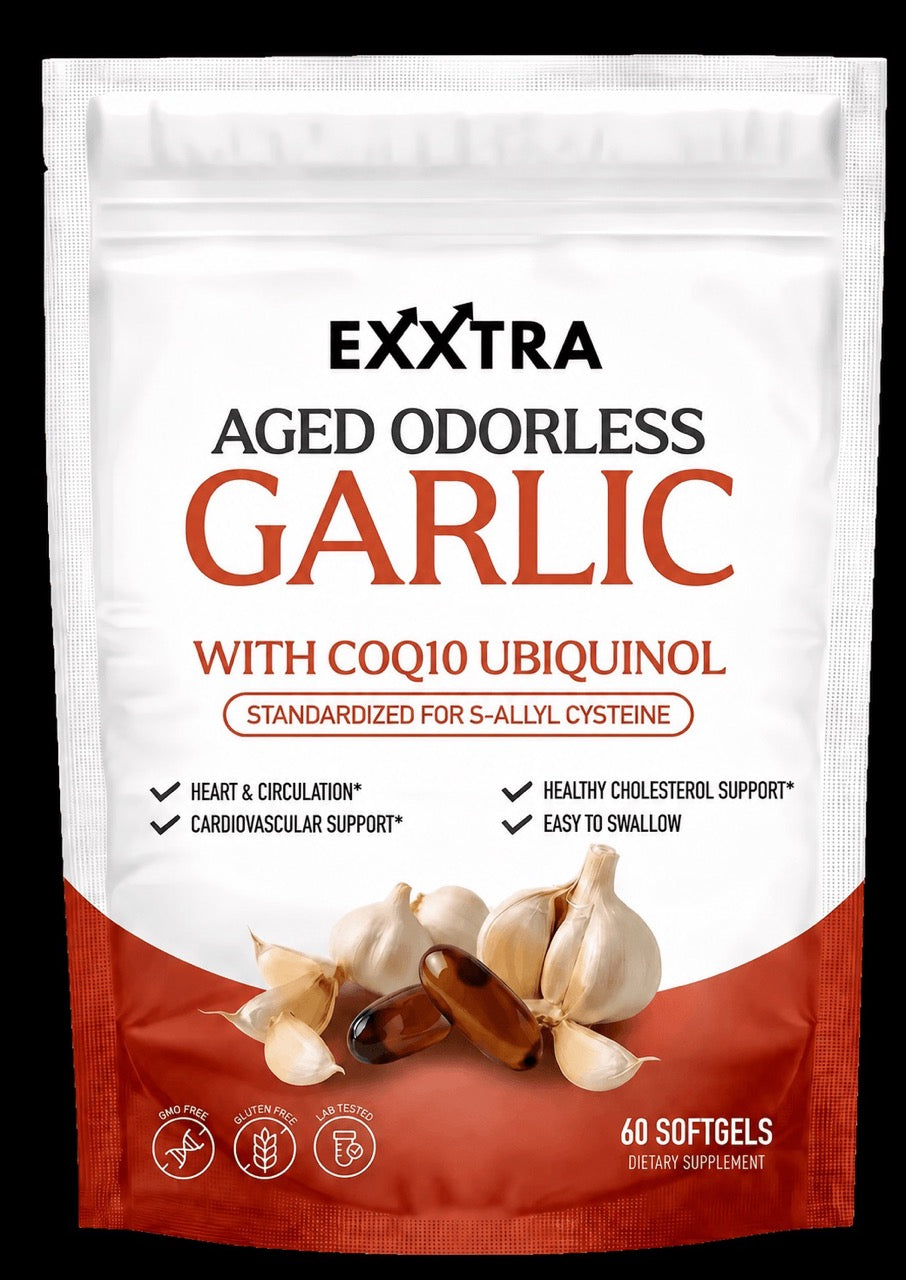 Exxtra Aged Odorless Garlic