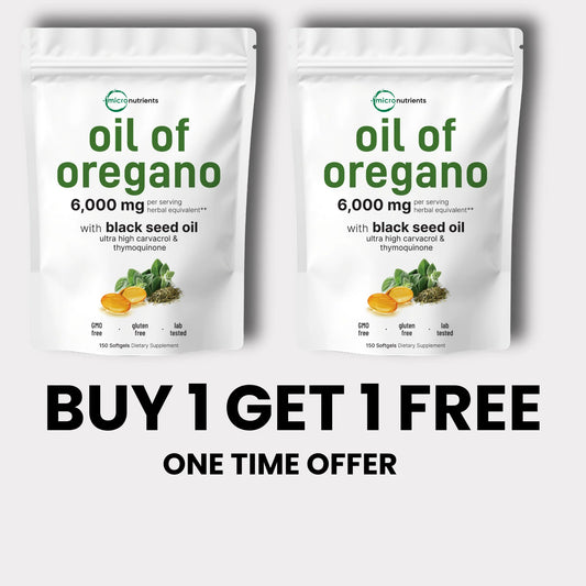 [ONE TIME OFFER] BUY 1 GET 1 FREE Oregano Oil with Black Seed Oil