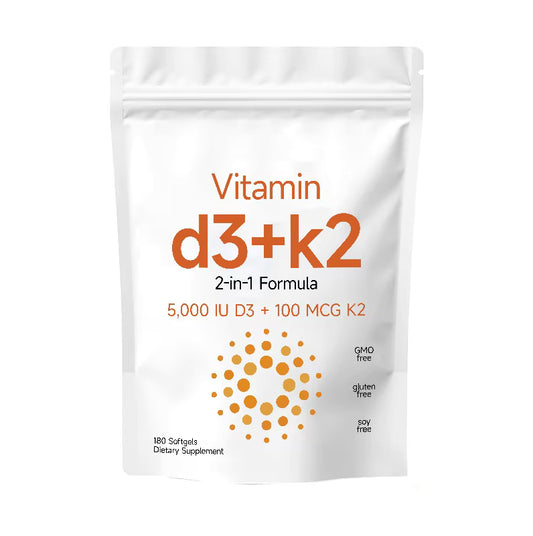 Vitamin D3 & K2 (180 Softgels)