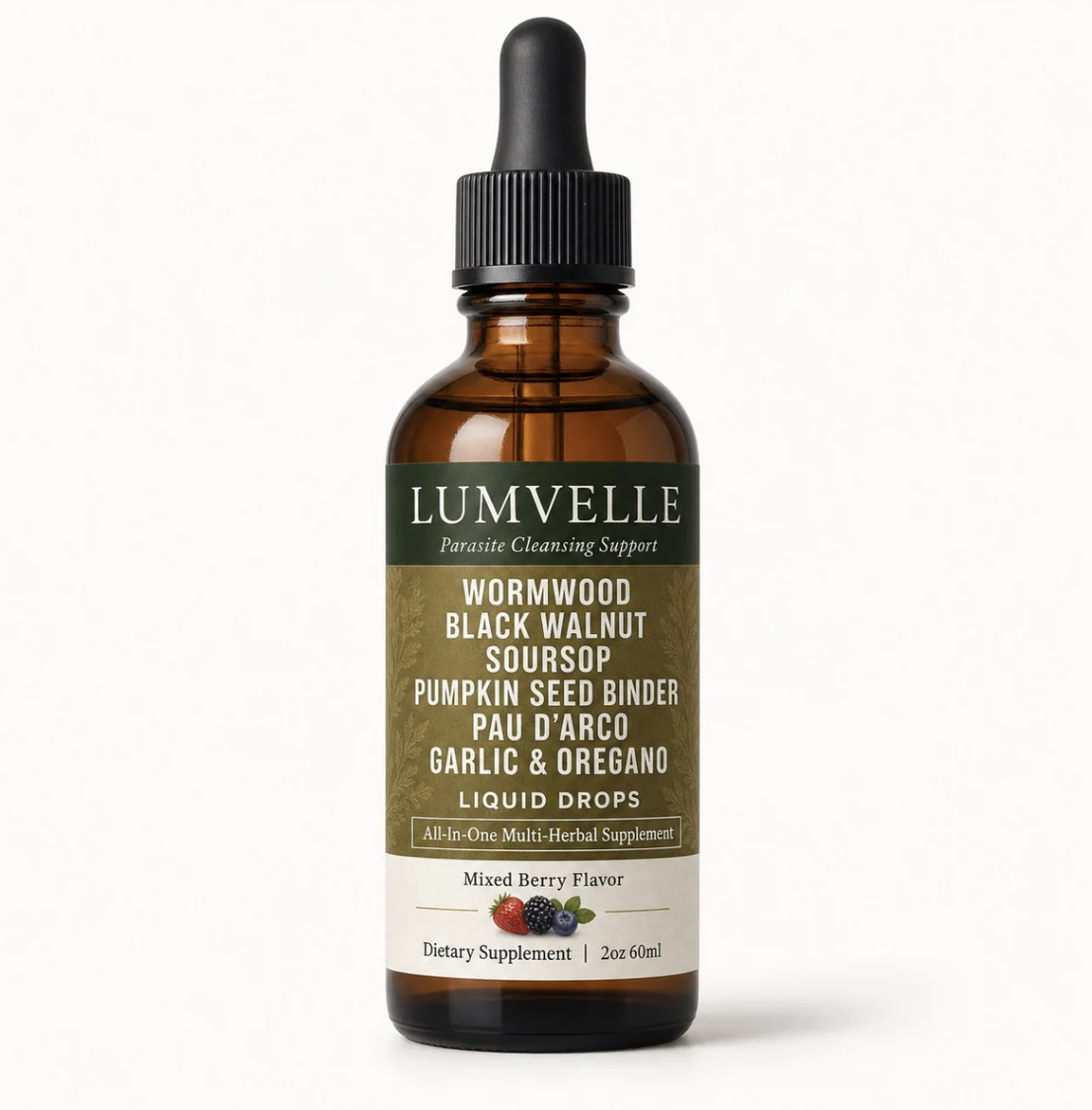 Exxtra Wild-Harvested Wormwood Herbal Drops